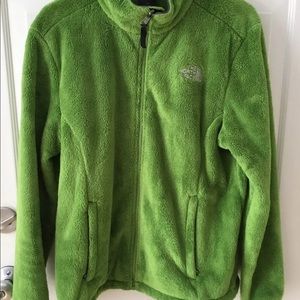 North face jacket, EUC, green